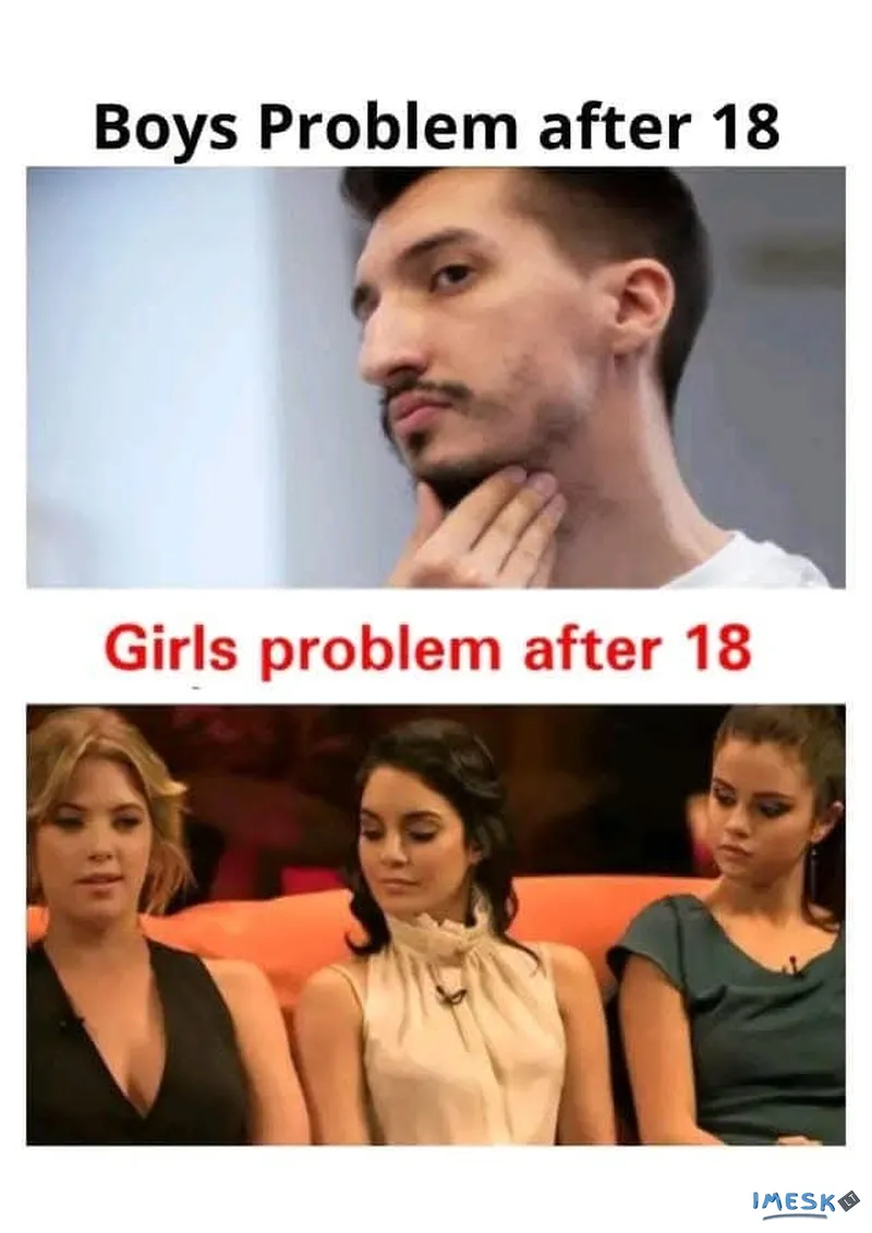 Vyru problemos po 18 ir merginu problemos po 18